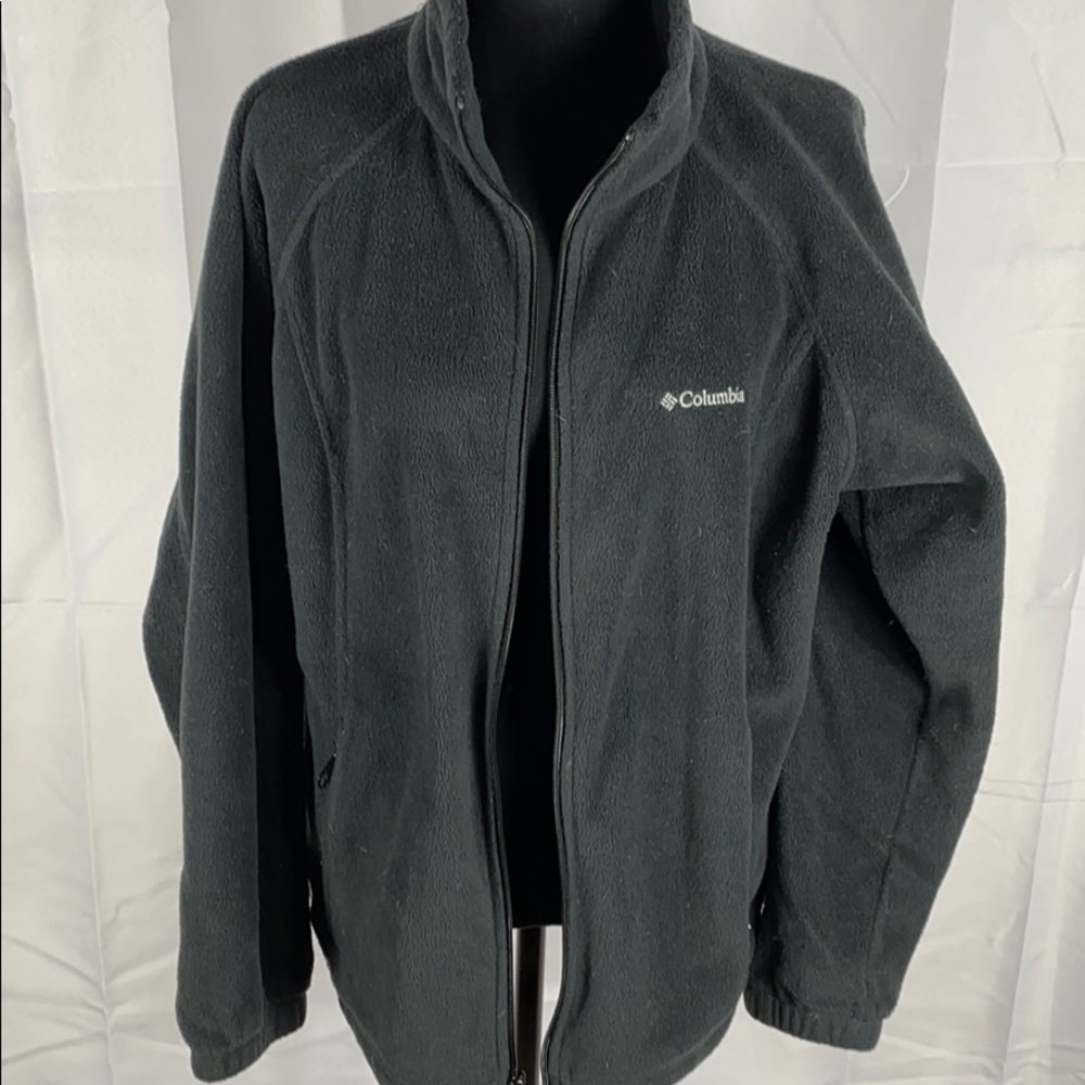 Columbia | Black Fleece Jacket | 1X